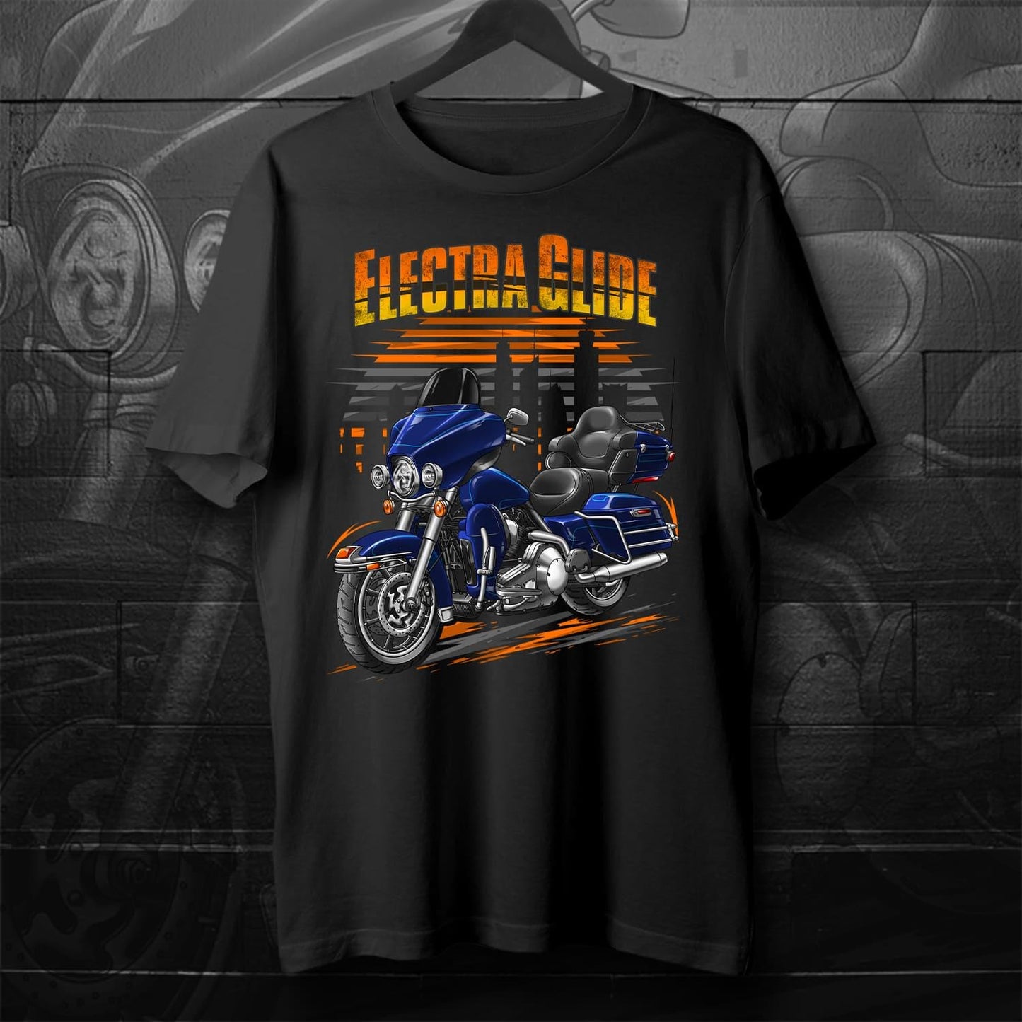 Harley Electra Glide Ultra Classic FLHTCU & FLHTCUI 2005-06 Inspired T-Shirt - Biker Motorcycle Tee Shirt
