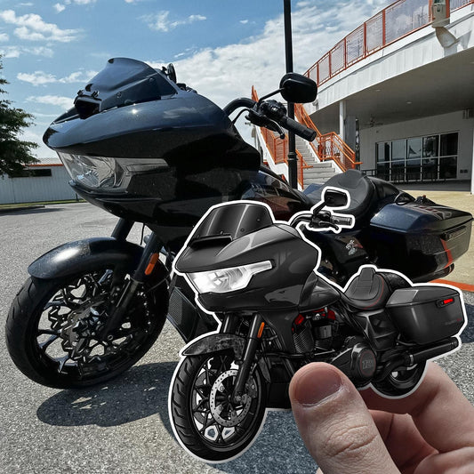 Harley Road Glide CVO ST FLTRXSTSE 2024 Inspired Stickers - Set of 3 Biker Motorcycle Decals