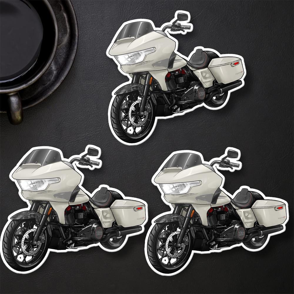 Harley Road Glide CVO ST FLTRXSTSE 2024 Inspired Stickers - Set of 3 Biker Motorcycle Decals