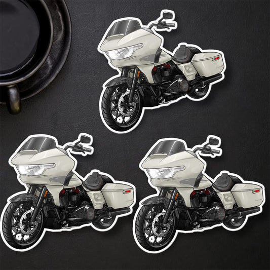 Harley Road Glide CVO ST FLTRXSTSE 2024 Inspired Stickers - Set of 3 Biker Motorcycle Decals