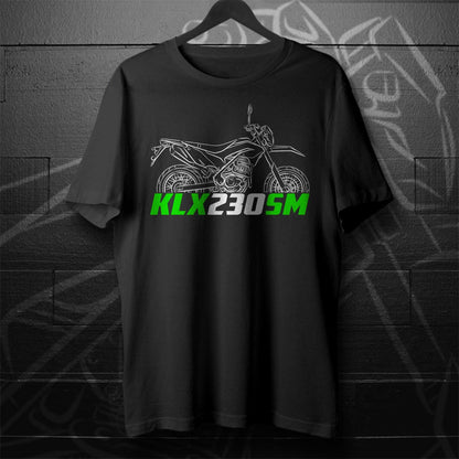 Kawasaki KLX230SM Inspired T-Shirt - Motorcycle Tee Shirt for Riders