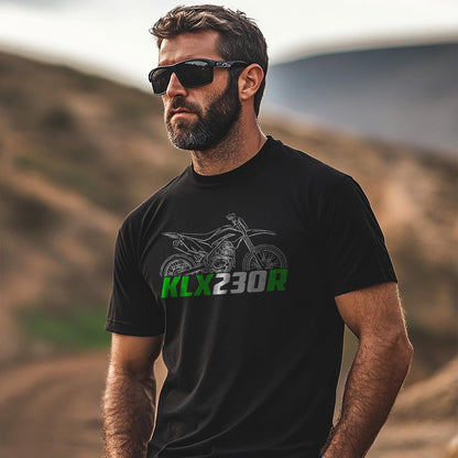 Kawasaki KLX230R Inspired T-Shirt - Motorcycle Tee Shirt for Riders