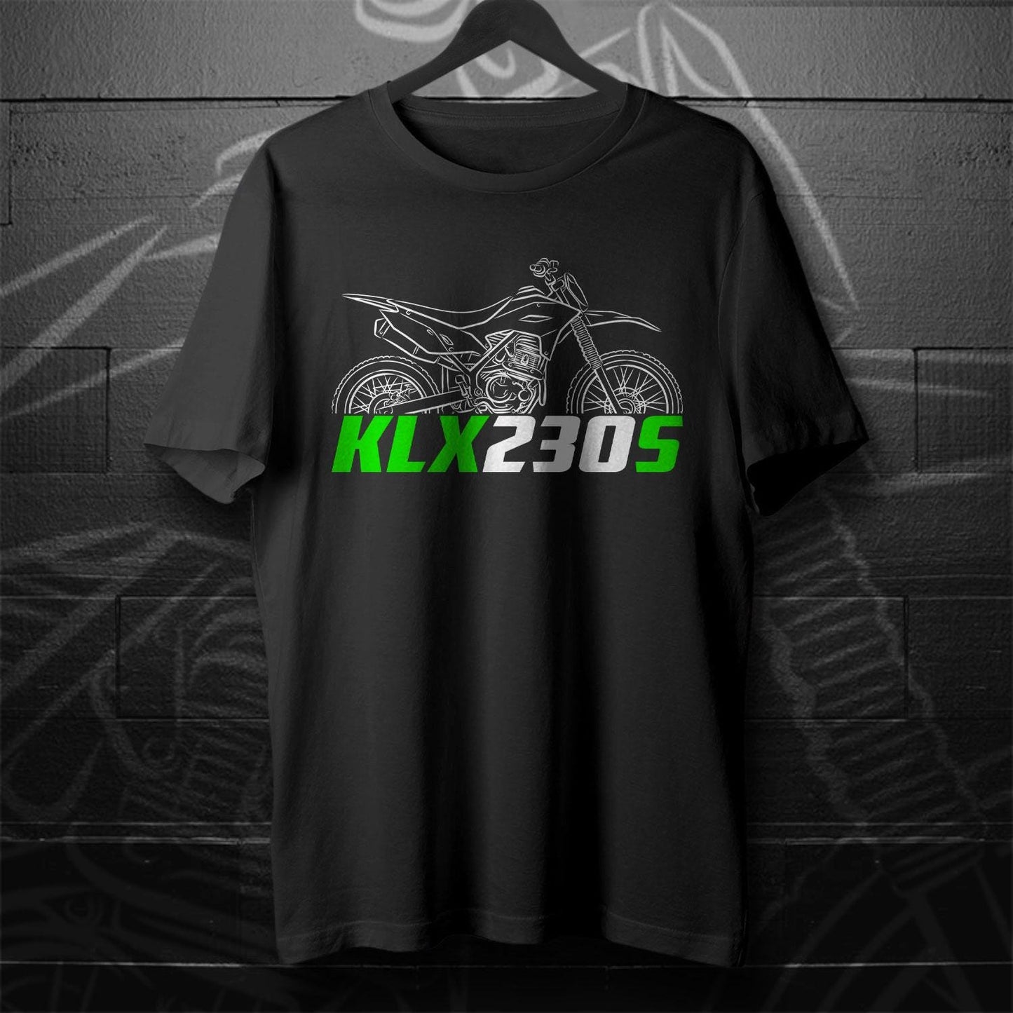 Kawasaki KLX230S Inspired T-Shirt - Motorcycle Tee Shirt for Riders