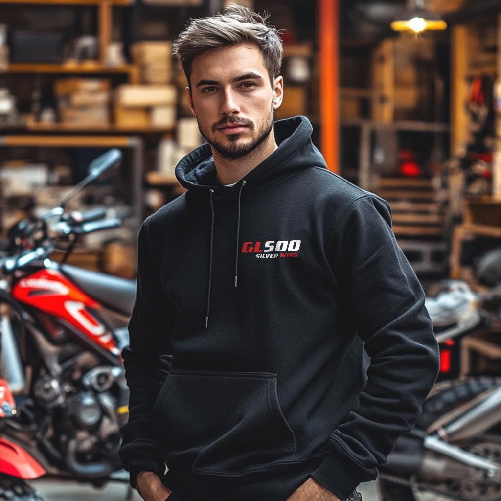 Honda GL500 Silver Wing Inspired Hoodie - Motorcycle Sweatshirt