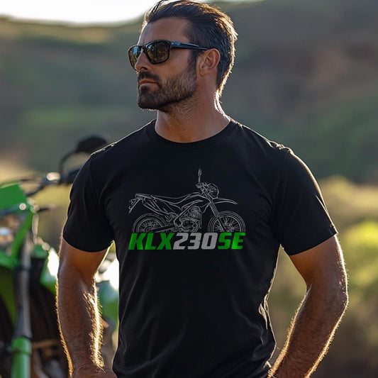 Kawasaki KLX 230 SE Inspired T-Shirt - Motorcycle Tee Shirt for Riders