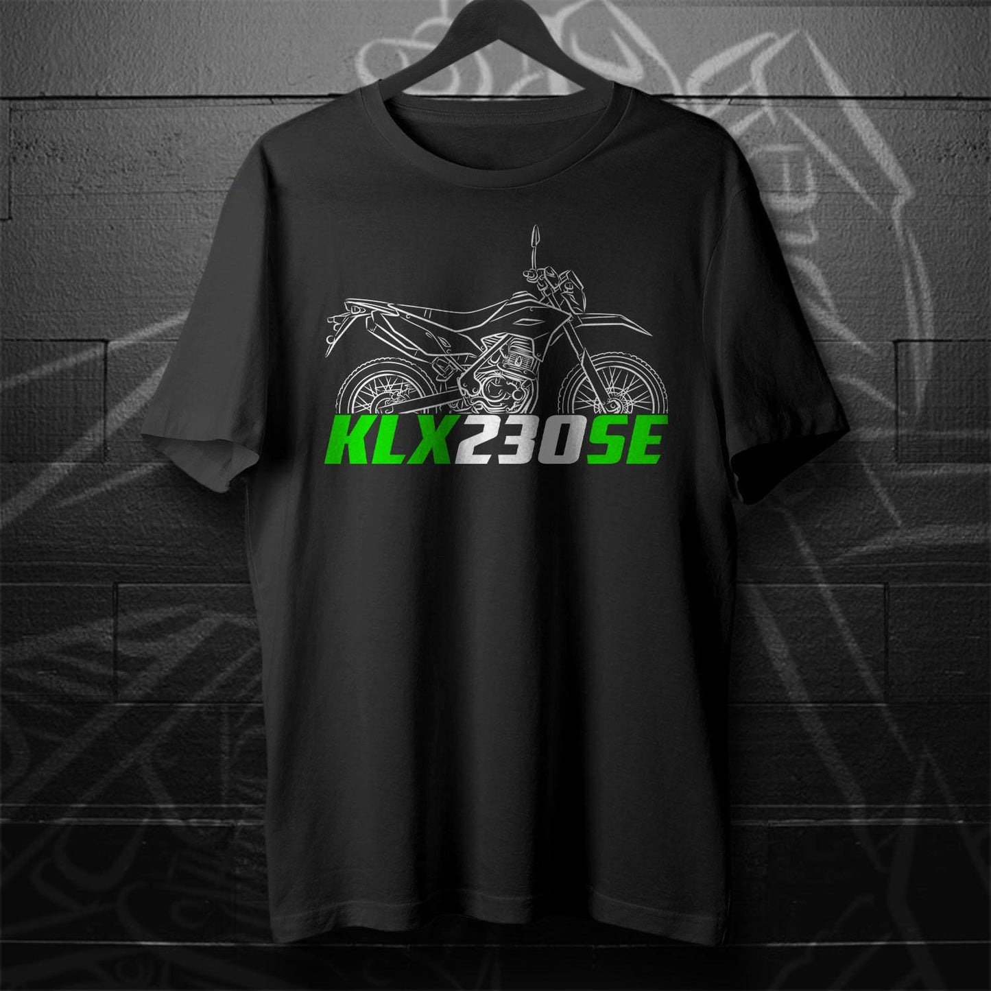 Kawasaki KLX 230 SE Inspired T-Shirt - Motorcycle Tee Shirt for Riders