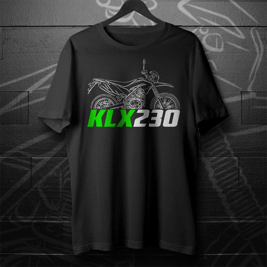 Kawasaki KLX230 Inspired T-Shirt - Motorcycle Tee Shirt for Riders