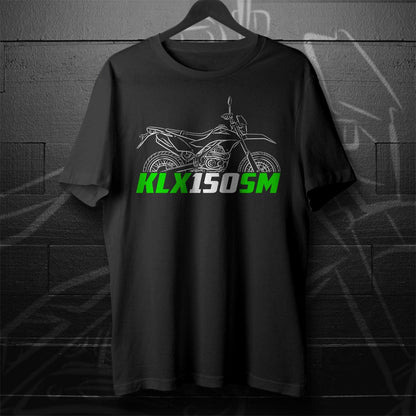 Kawasaki KLX150 SM | S | L Inspired T-Shirt - Motorcycle Tee Shirt for Riders