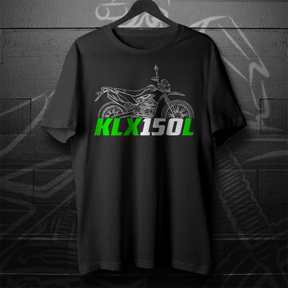 Kawasaki KLX150 SM | S | L Inspired T-Shirt - Motorcycle Tee Shirt for Riders