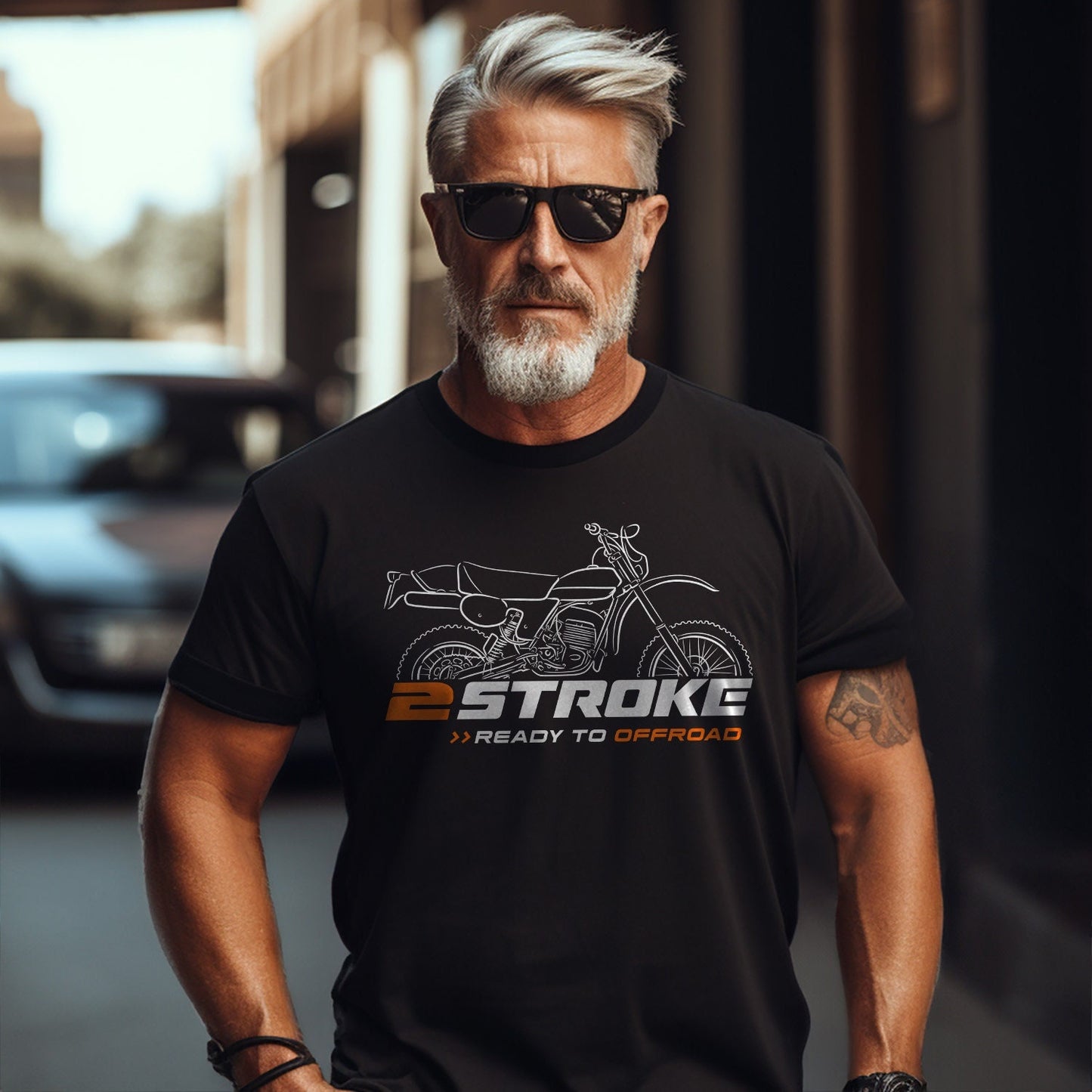 KTM 340 GS T-Shirt - Motorcycle Tee Shirt for Enduro Riders