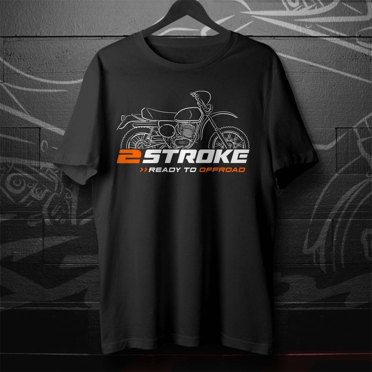 KTM 340 GS T-Shirt - Motorcycle Tee Shirt for Enduro Riders