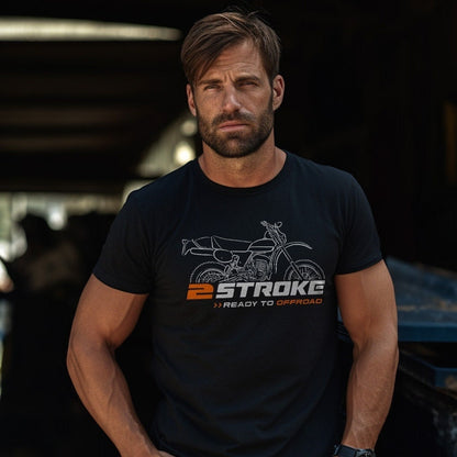 KTM 125 GS 1971-83 T-Shirt - Motorcycle Tee Shirt for Motocross Riders