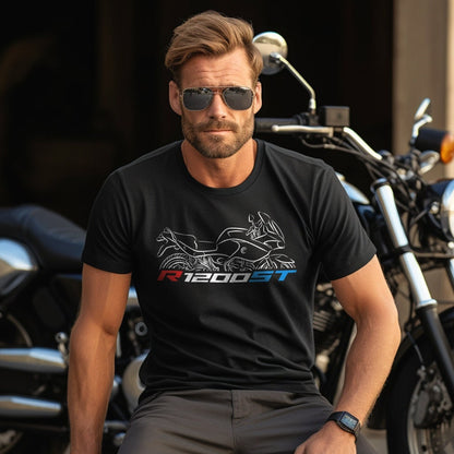 BMW R1200ST T-Shirt - Motorcycle Tee Shirt for Motorrad Riders