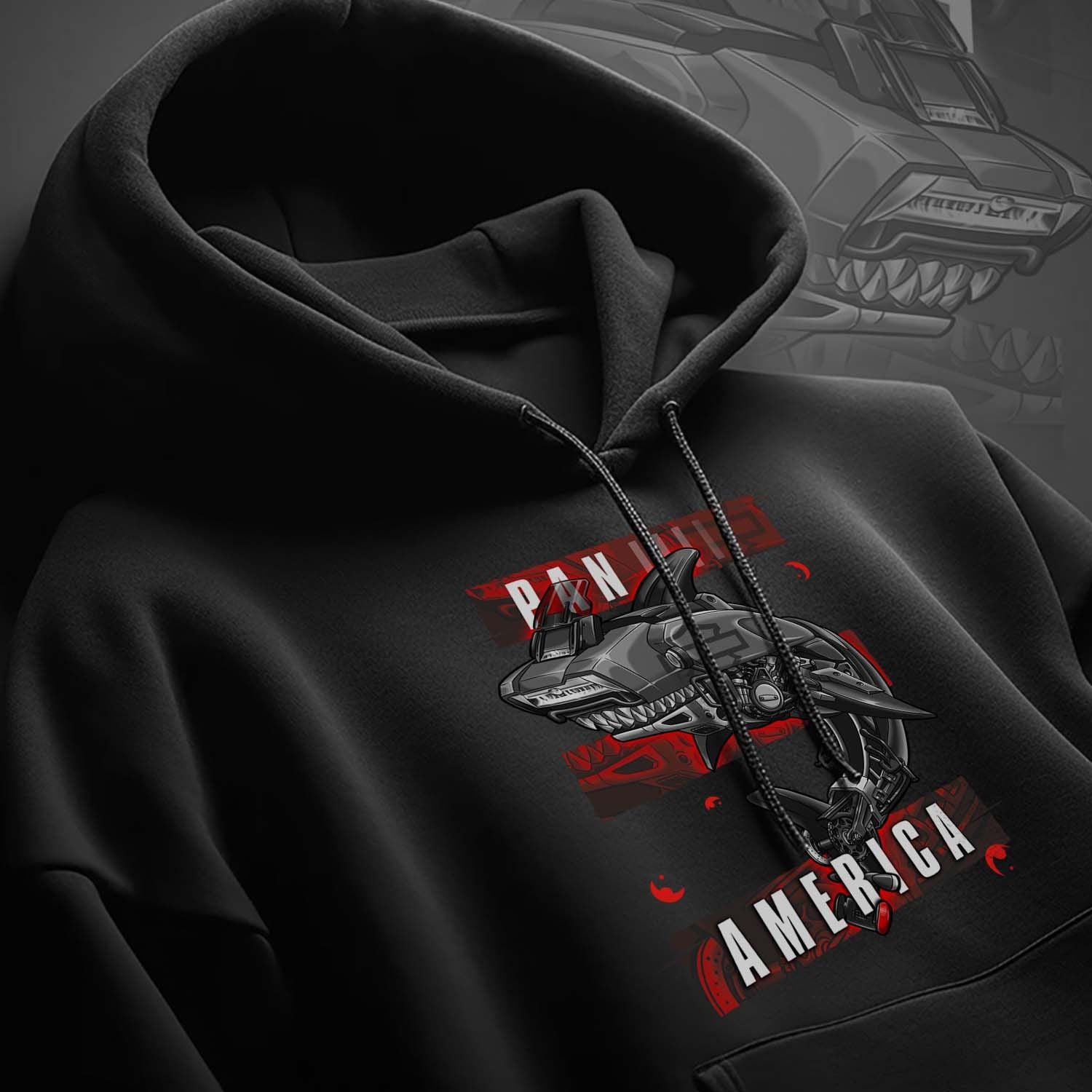 Harley Pan America 1250 Hoodies - ADV Biker Motorcycle Sweatshirt