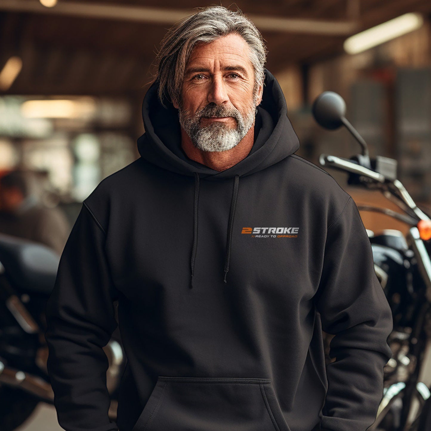 KTM 390 GS Hoodie - Motorcycle Sweatshirt for Riders