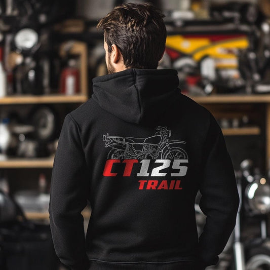 Honda CT125 Inspired Hoodie - Motorcycle Sweatshirt