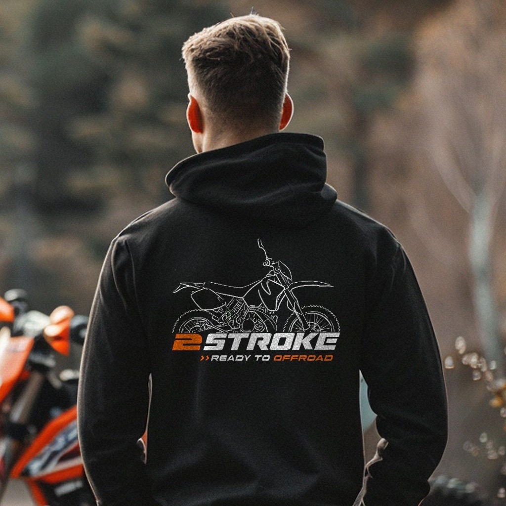 KTM 125 EXC Hoodie - Motorcycle Sweatshirt for Riders