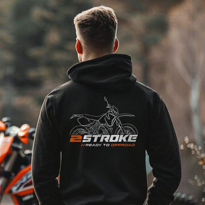 KTM 125 EXC Hoodie - Motorcycle Sweatshirt for Riders
