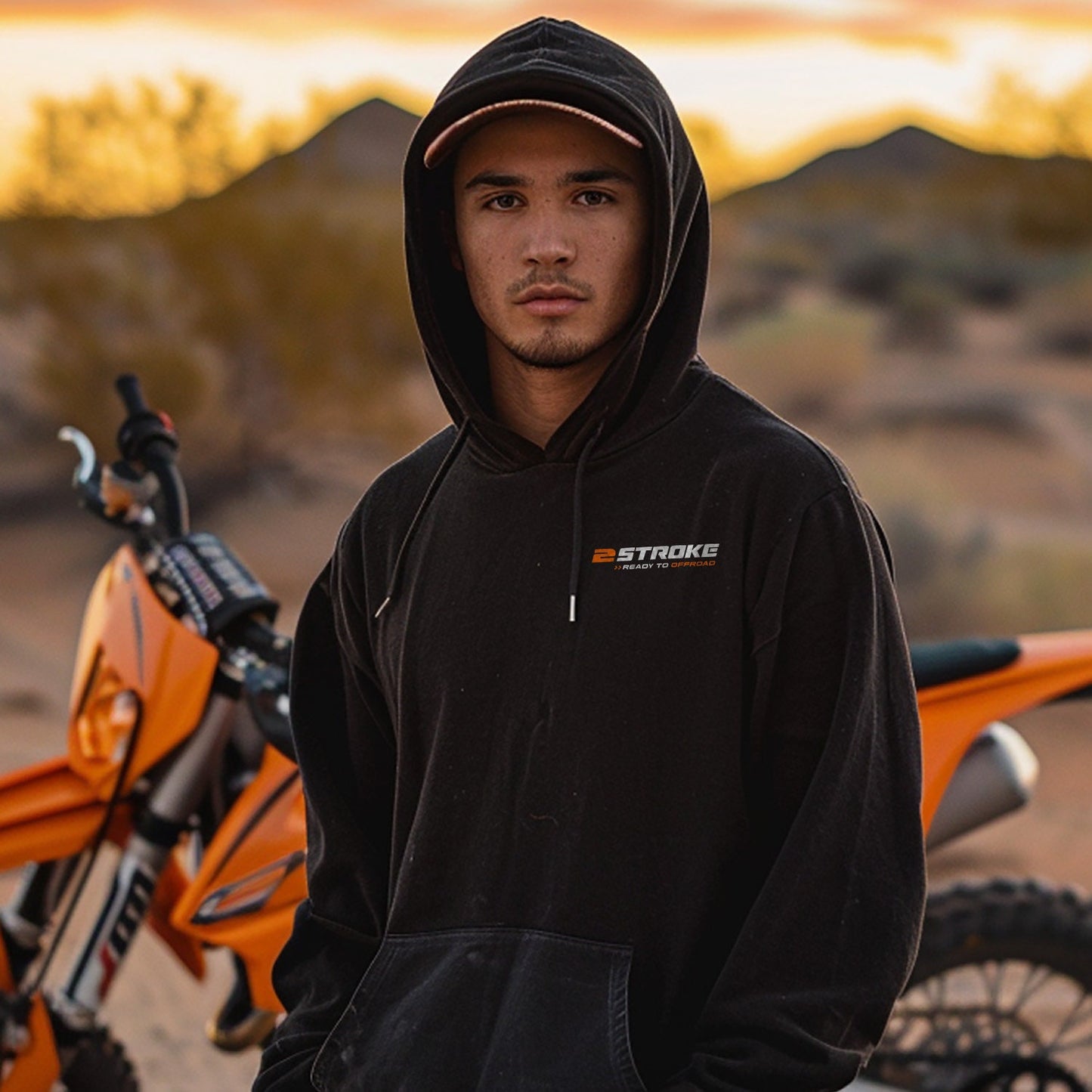 KTM 200 EXC Hoodie - Motorcycle Sweatshirt for Riders