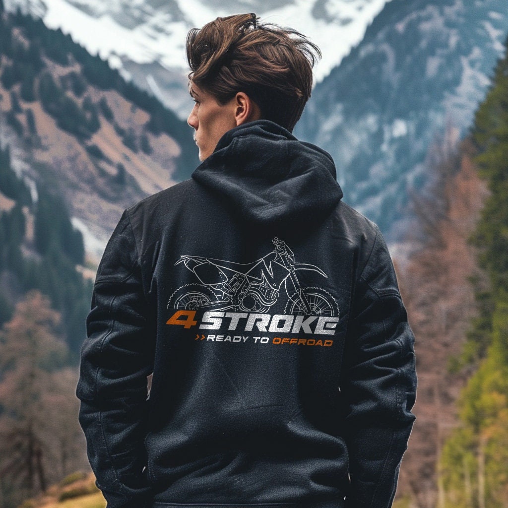KTM 400 EXC Hoodie - Motorcycle Sweatshirt for Riders