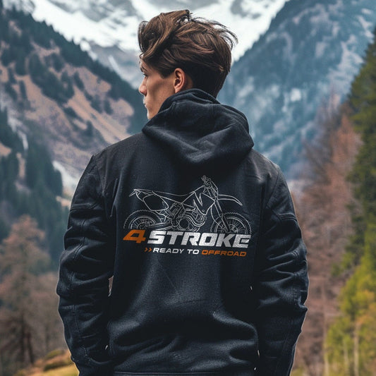 KTM 400 EXC Hoodie - Motorcycle Sweatshirt for Riders