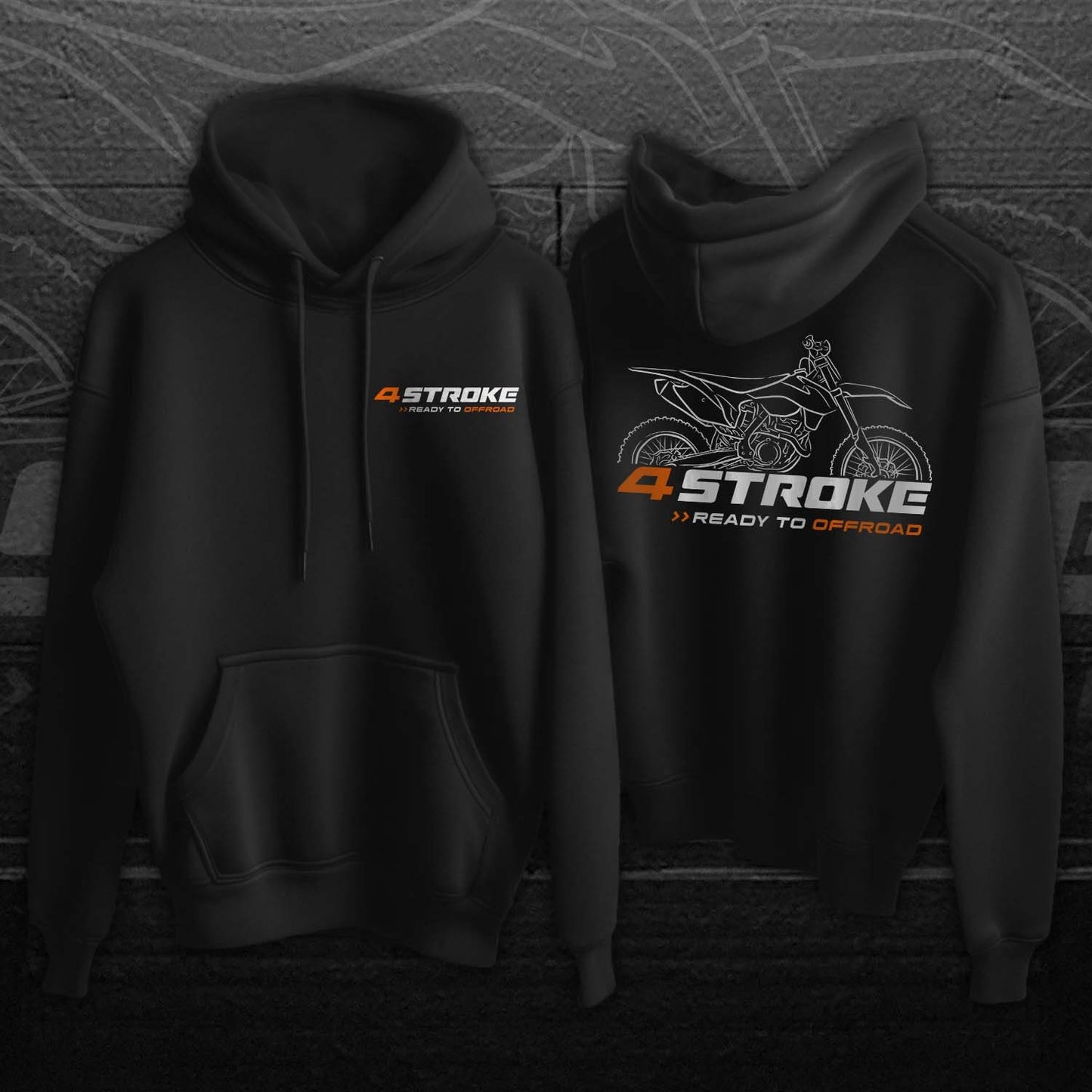 KTM 250 XC-F Hoodie - Motorcycle Sweatshirt for Riders