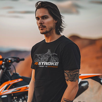 KTM 350 XC-F T-Shirt - Motorcycle Tee Shirt for Riders