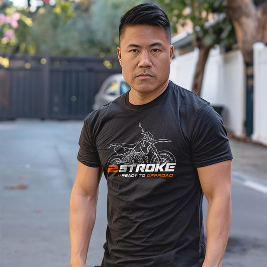 KTM 125 EXC T-Shirt - Motorcycle Tee Shirt for Riders