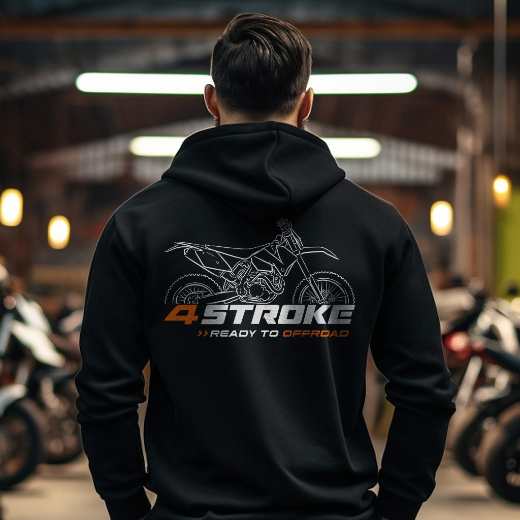 KTM 450 EXC Hoodie - Motorcycle Sweatshirt for Riders