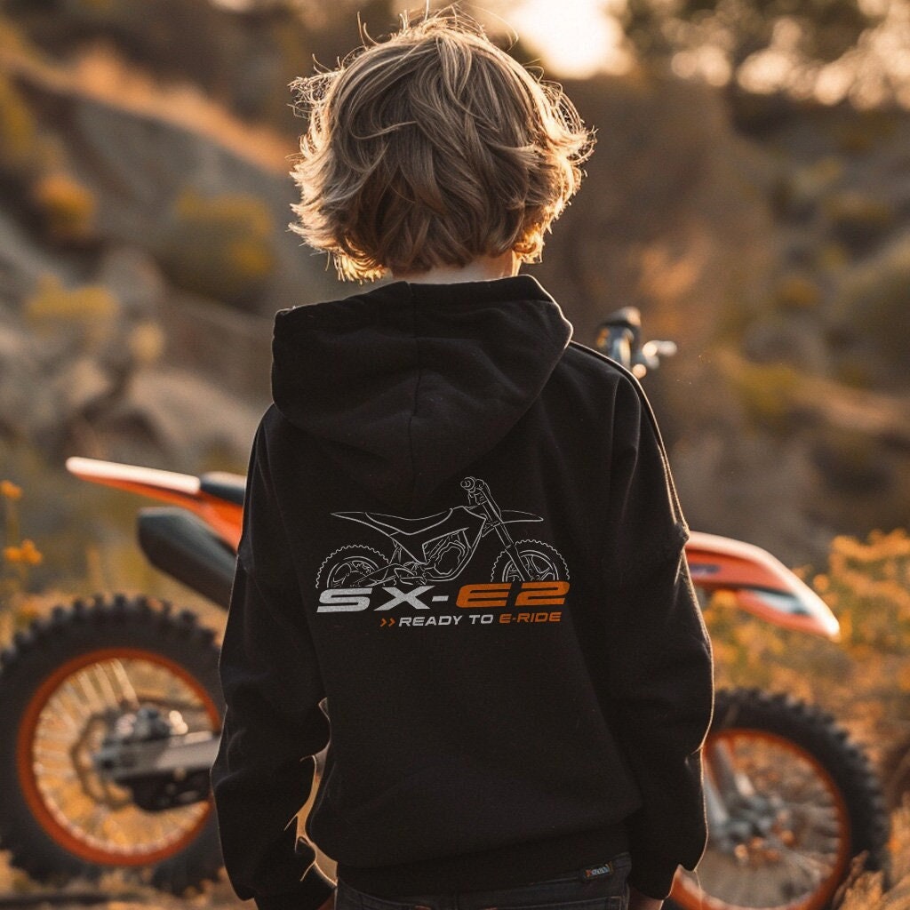 KTM SX-E2 Hoodie - Motorcycle Sweatshirt for Motocross Riders