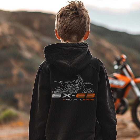 KTM SX-E3 Hoodie - Motorcycle Sweatshirt for Motocross Riders
