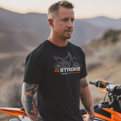 KTM 400 SX T-Shirt - Motorcycle Tee Shirt for Riders