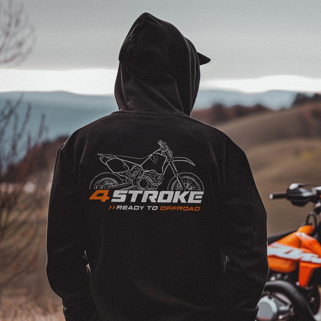KTM 520 SX Hoodie - Motorcycle Sweatshirt for Riders