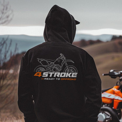 KTM 520 SX Hoodie - Motorcycle Sweatshirt for Riders