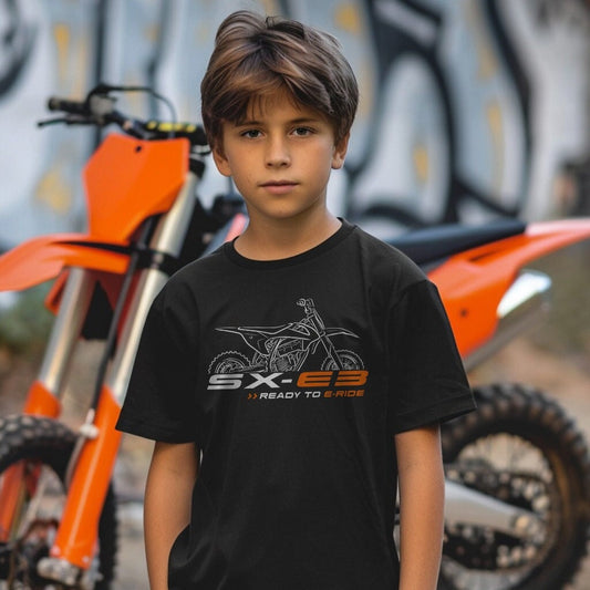 KTM SX-E3 T-Shirt - Motorcycle Tee Shirt for Motocross Riders
