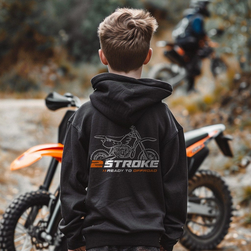 KTM 65 SX Hoodie - Motorcycle Sweatshirt for Motocross Riders