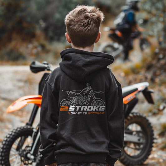 KTM 65 SX Hoodie - Motorcycle Sweatshirt for Motocross Riders