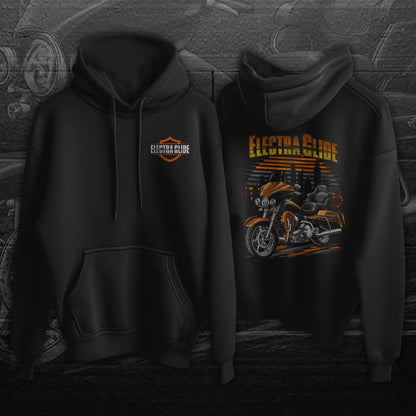 Harley Electra Glide CVO Ultra Classic FLHTCUSE 2006-08 Inspired Hoodie - Motorcycle Sweatshirt for Biker
