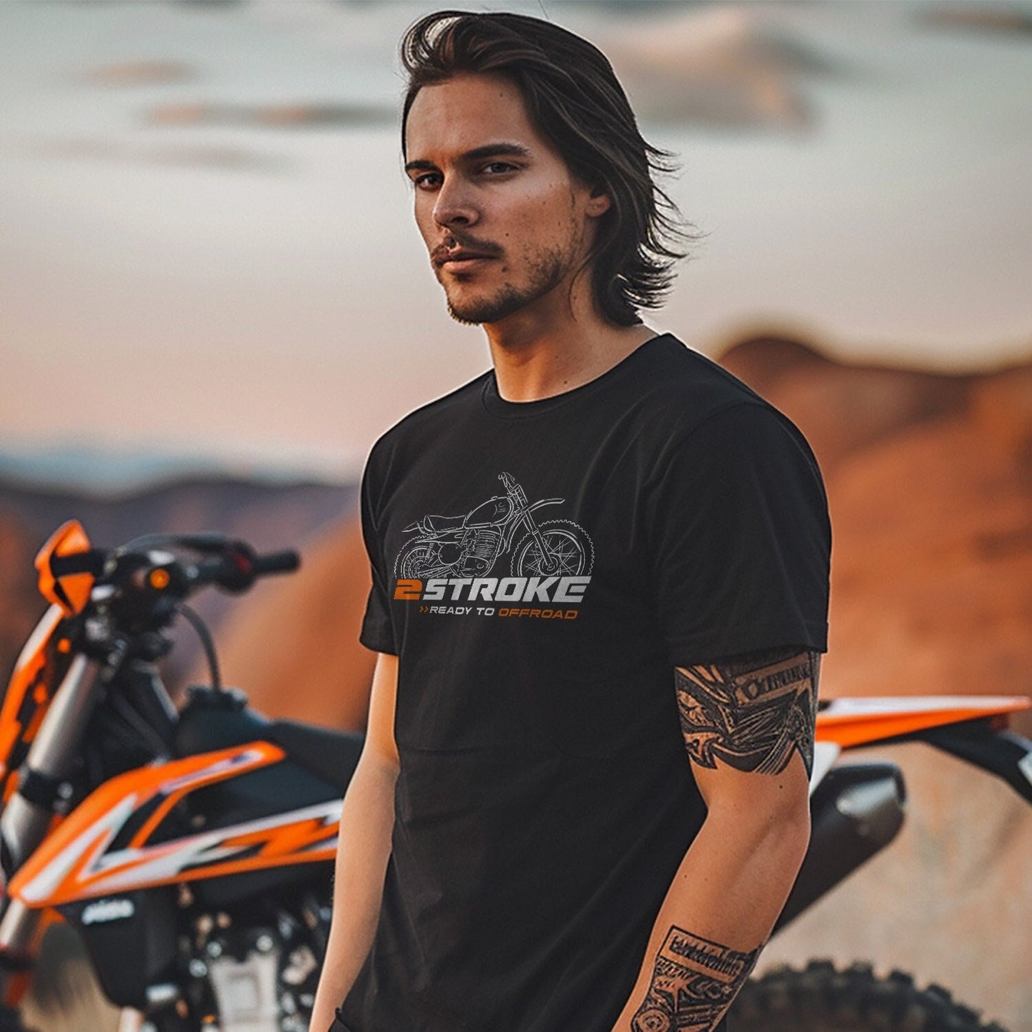 KTM 250 MC T-Shirt - Motorcycle Tee Shirt for Riders