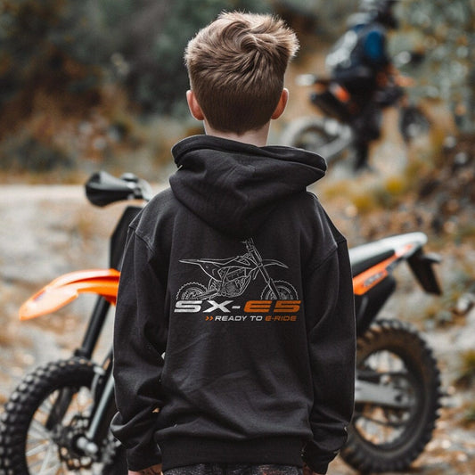 KTM SX-E5 Hoodie - Motorcycle Sweatshirt for Motocross Riders