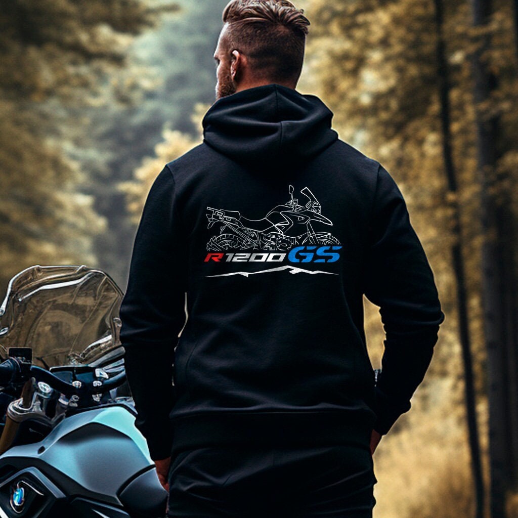 BMW R1200GS Hoodie - Motorcycle Sweatshirt for Motorrad Riders
