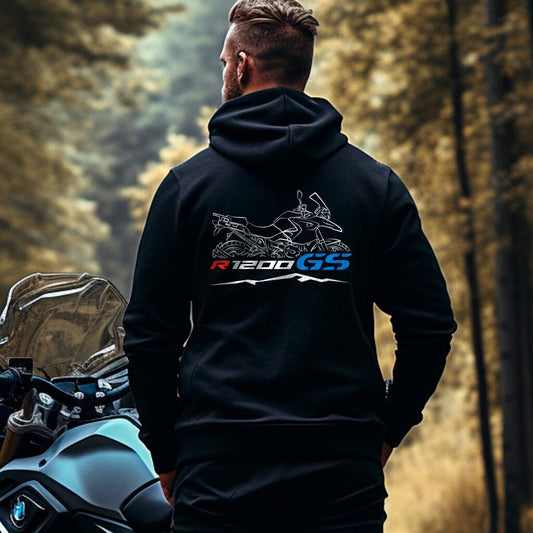 BMW R1200GS Hoodie - Motorcycle Sweatshirt for Motorrad Riders