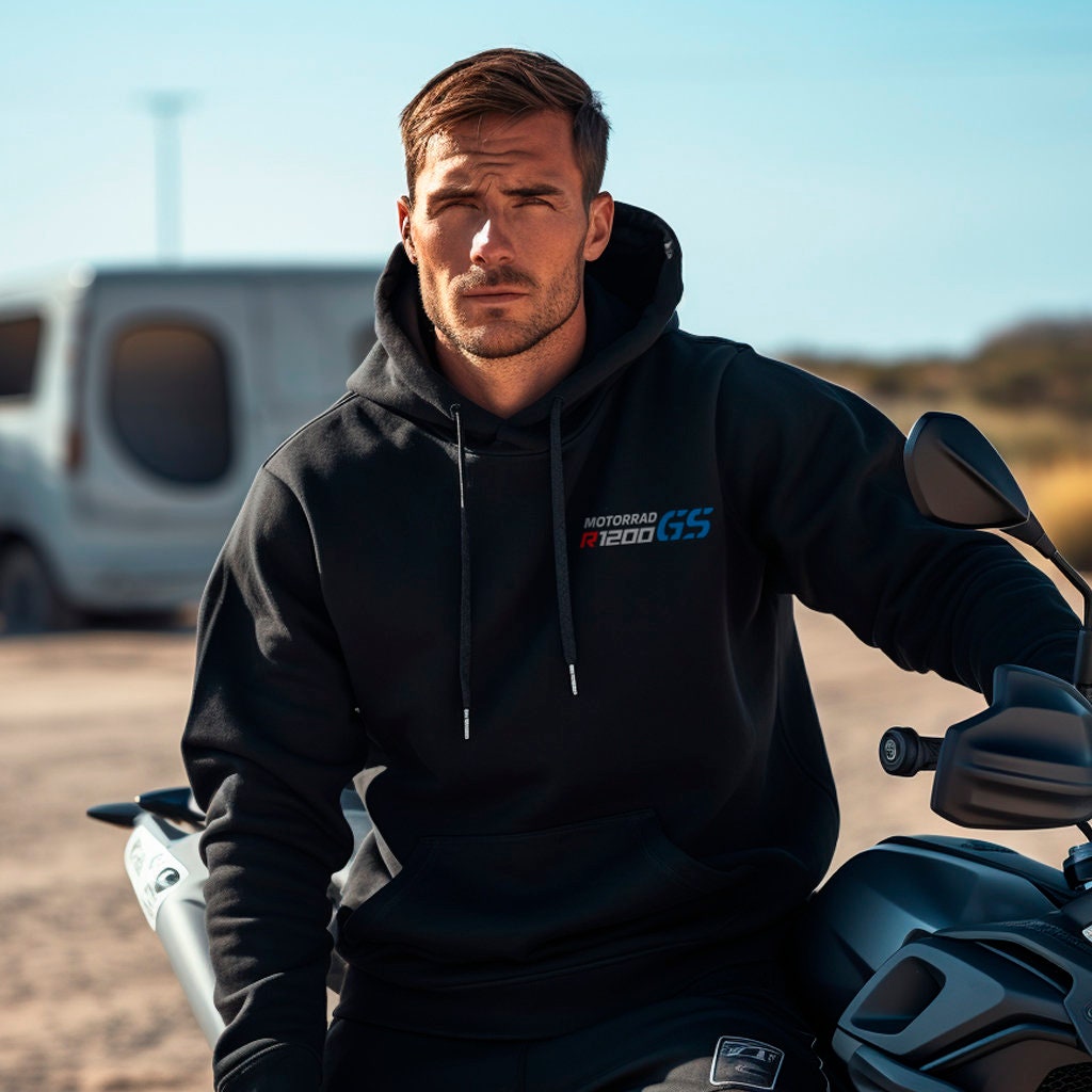 BMW R1200GS Hoodie - Motorcycle Sweatshirt for Motorrad Riders