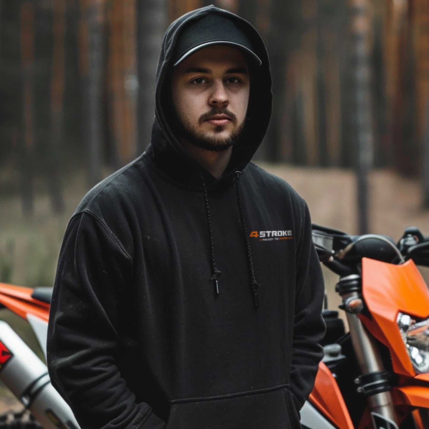 KTM 450 XC-W Hoodie - Motorcycle Sweatshirt for Riders