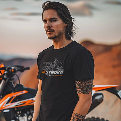 KTM 350 XCF-W T-Shirt - Motorcycle Tee Shirt for Riders