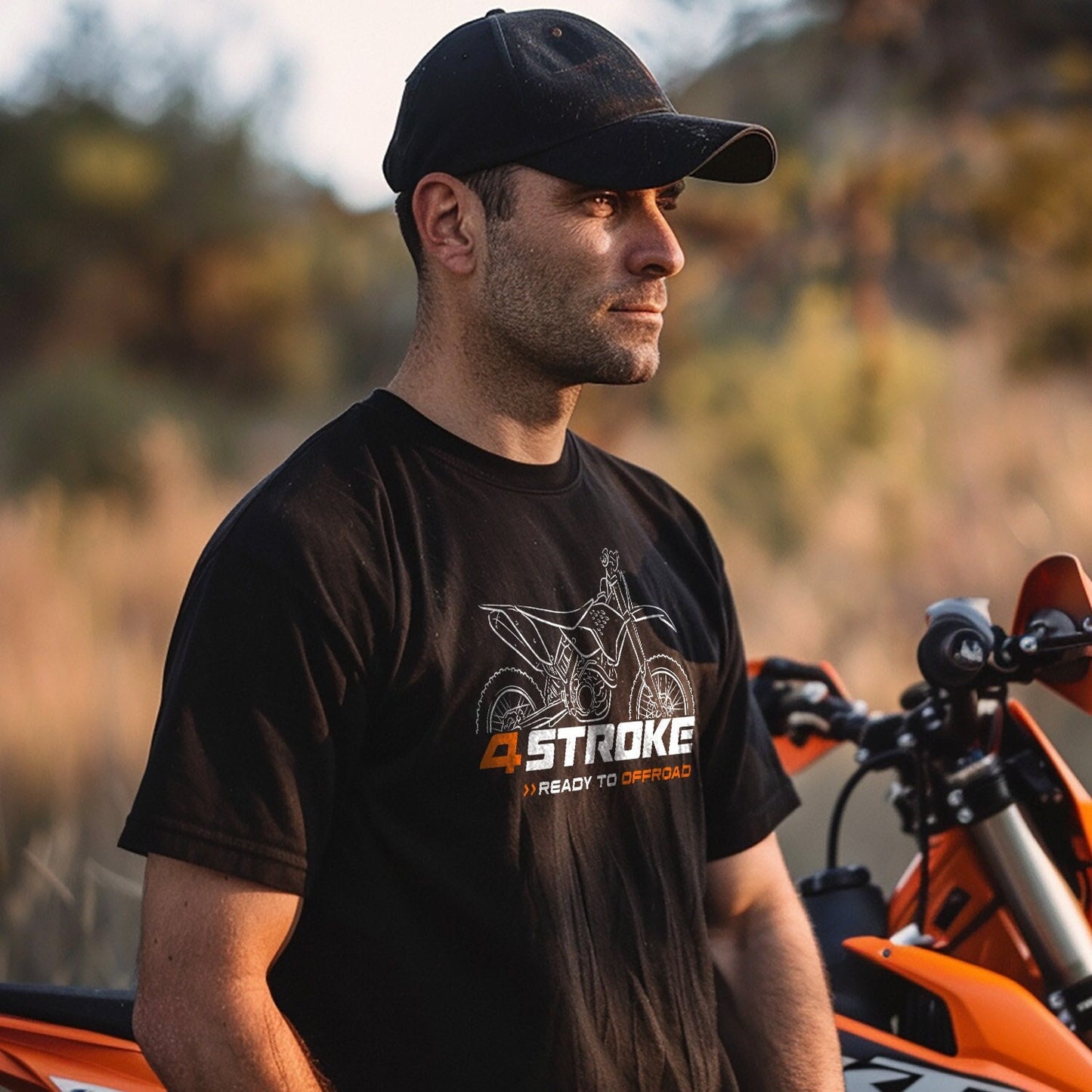 KTM 450 XC-W T-Shirt - Motorcycle Tee Shirt for Riders