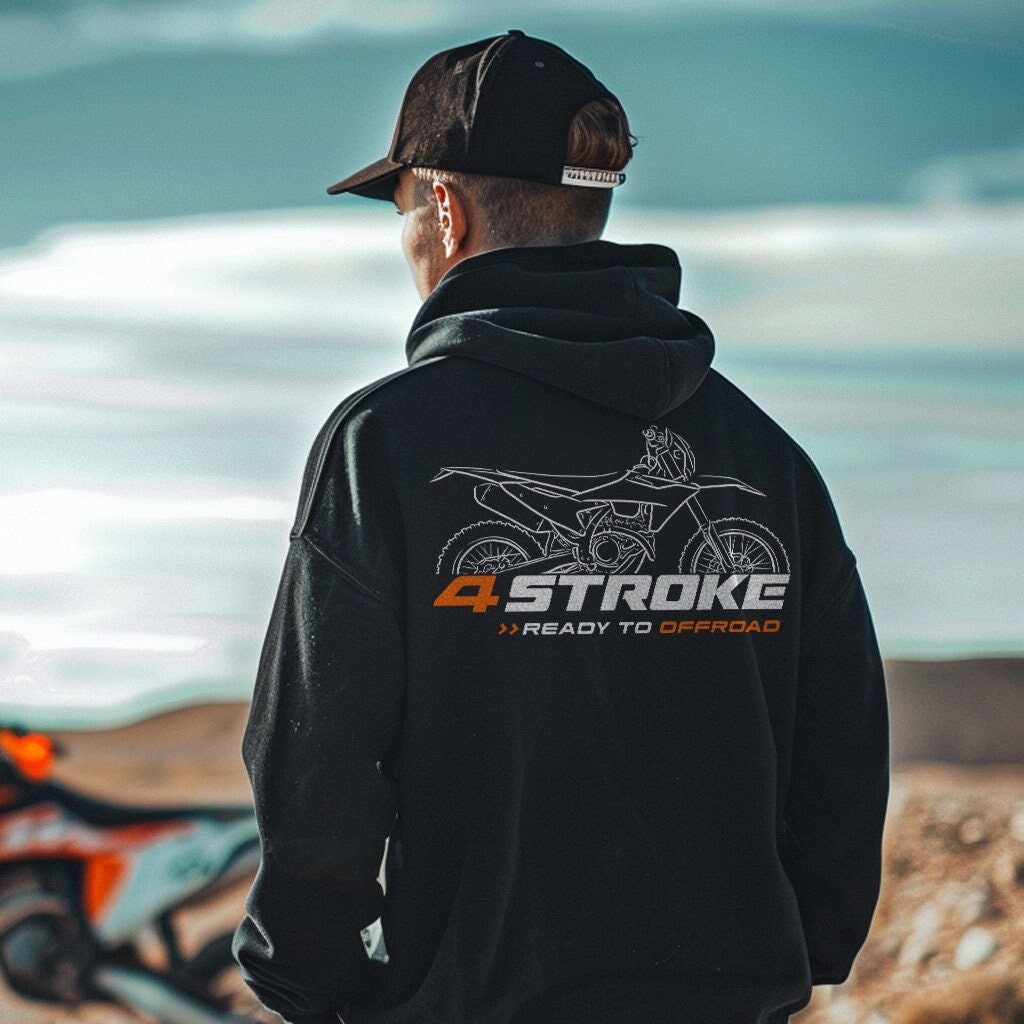 KTM 450 XCF-W Hoodie - Motorcycle Sweatshirt for Riders