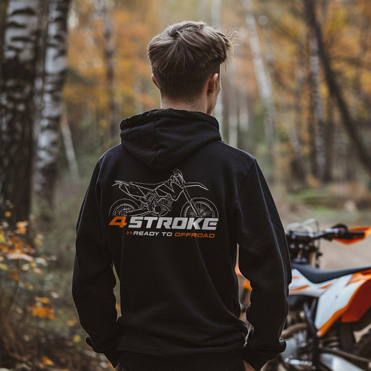 KTM 250 XCF-W Hoodie - Motorcycle Sweatshirt for Riders