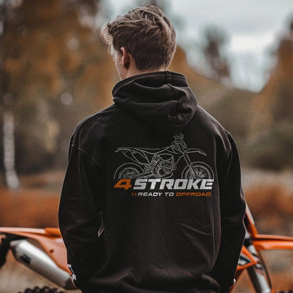 KTM 350 XCF-W Hoodie - Motorcycle Sweatshirt for Riders