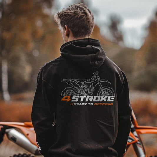 KTM 350 XCF-W Hoodie - Motorcycle Sweatshirt for Riders